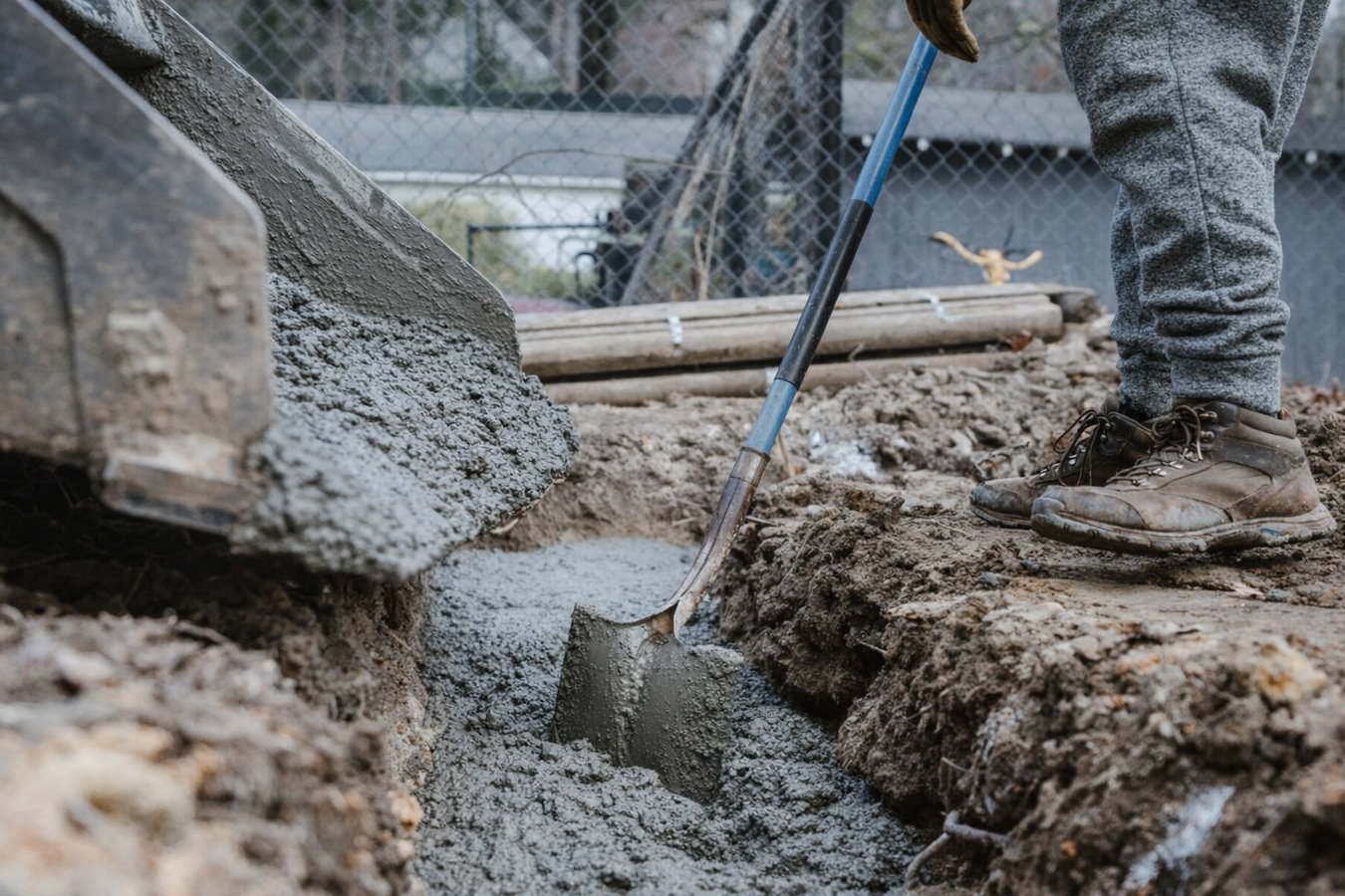 Concrete footings in Lodi, CA