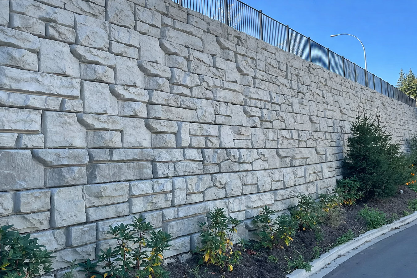 Concrete retaining walls in Lodi, CA